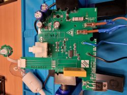 Bosch BGL6POW1 – odkurzacz nie działa, migają LED, uszkodzone rezystory R26, R21, R23