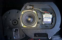 Podłączenie wzmacniacza AMP 100W do subwoofera Mercedes - Filtr dolnoprzepustowy i 3 piny