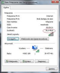 WiFi signal strength expressed in dBm and the number of bars in the bar in wines