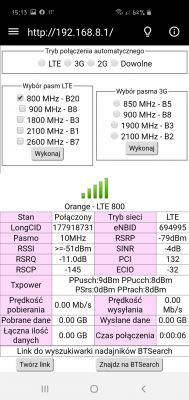 Wybór operatora LTE: T-mobile vs Orange, testy z Huawei B818