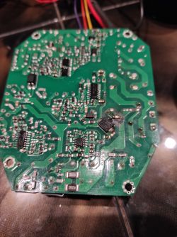 Schemat zasilacza i napięcia wyjściowe do lampy GODOX LED SL-200W II - uszkodzenie