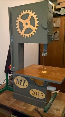 Bandsaw from what was in the workshop