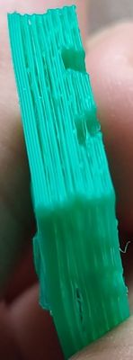 Błędy wydruku - rozwarstwienia i nierównomierne ścianki[Ender 5 Plus]