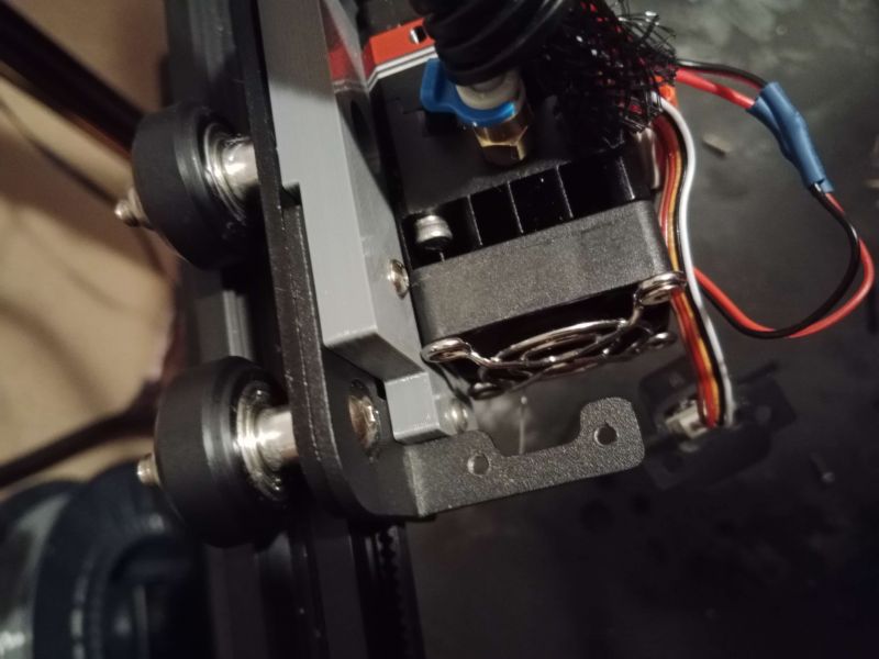 Ender 5 Plus - problemy z PET-G i stosowanie heatbreak