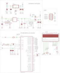 Atmega16 C - Podtrzymanie zasilania mikroprocesora.