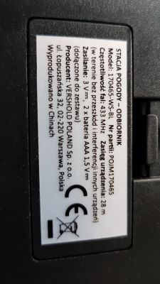 Stacja pogodowa auriol Z29536