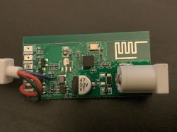 Gliztech LED Strip Circuit Board Printed circuit board with electronic components for Gliztech LED strip.
