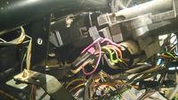BMW E36 325i - Nigdzie nie wpięte kostki, kable. BMW E36 325i - Nigdzie nie wpięte kostki, kable.