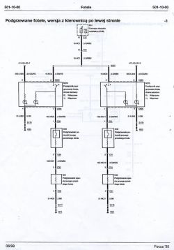 Ford - grzane fotele - jak podłączyć zasilanie do foteli