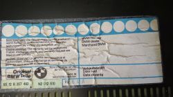 Blaupunkt 7607667142 - Wzmacniacz BMW E36 potrzebna rozpiska złącz lub schemat