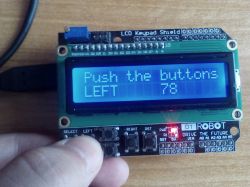 Shield z LCD 2 x 16 i klawiaturą LCD1602 - made in China - Recenzja.