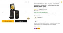 Telefon Cat S22 Flip z ofertą na stronie internetowej