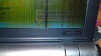 Sony Vaio VGN-Z11XN - Matryca źle wyświetla - przebarwienia - paski Sony Vaio VGN-Z11XN - Matryca źle wyświetla - przebarwienia - paski