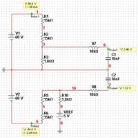 Pomiar napięcia symetrycznego +/- 80V względem masy na mikrokontrolerze ADC