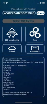 Audi A3 8V - Kodowanie pompy ABS MK100, błąd error 31 w VCDS i VCP