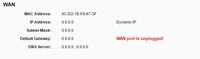 TP Link TL-WR843N, WAN port - WAN port is unplugged! - message that occurs TP Link TL-WR843N, WAN port - WAN port is unplugged! - message that occurs