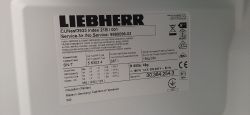 Etykieta techniczna lodówki Liebherr CNUesf3933.