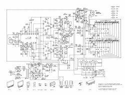 Wnętrze wzmacniacza audio Blaupunkt Mainamplifier MA-240 [1979/1980?]