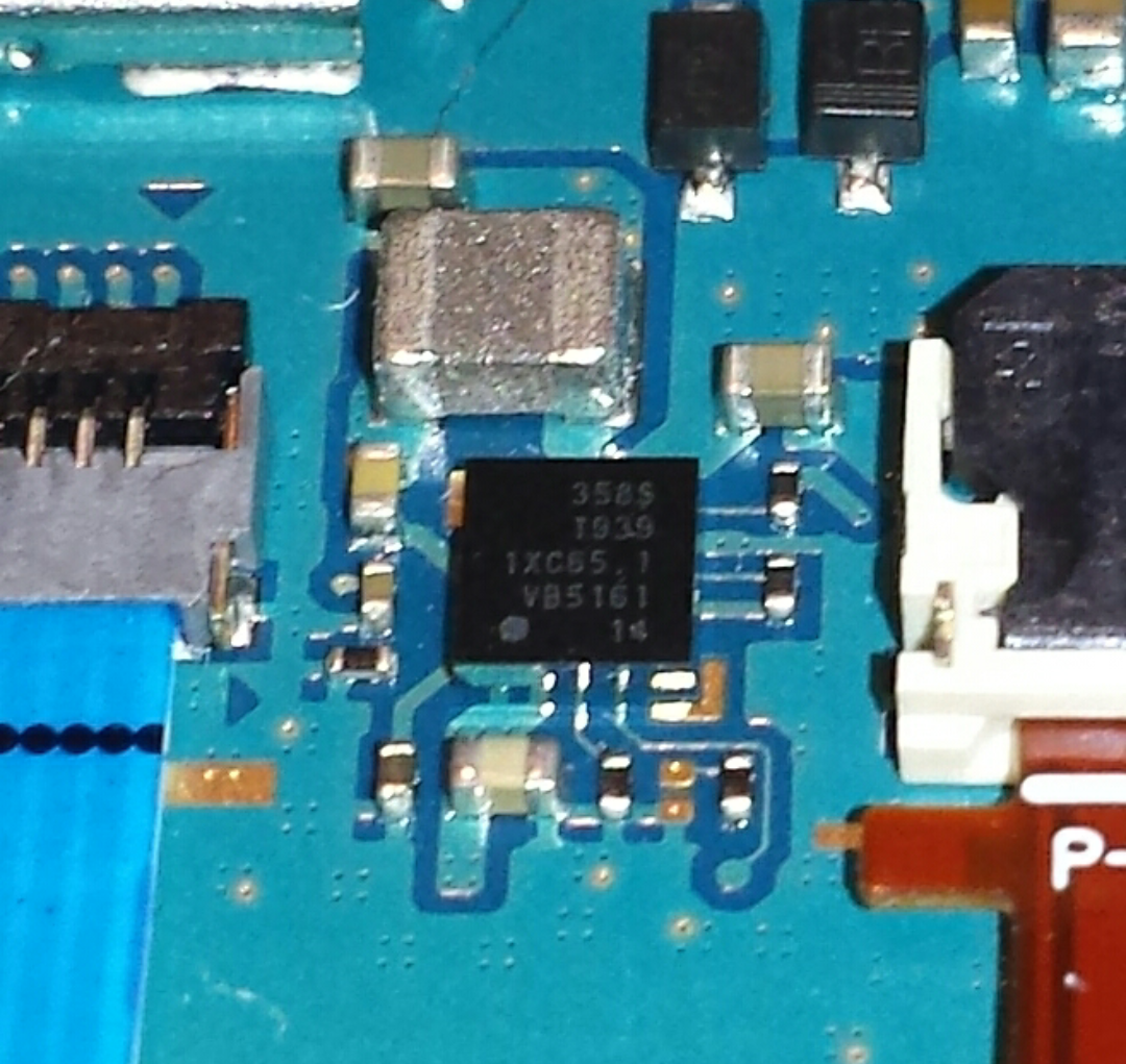 samsung t561 charging ic solution