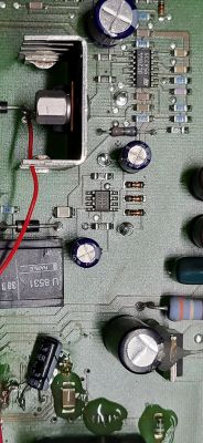 Schemat falownika Wood's WFC4001-0C: Włączanie, wyłączanie, diody, wyświetlacz