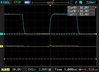 Tranzystor n-mos w układzie klucza 142 kHz - problem z załączaniem