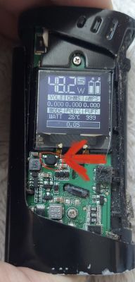 Jak naprawić guzik sterowania mocą grzałki? E-papieros SMOK ALIEN.