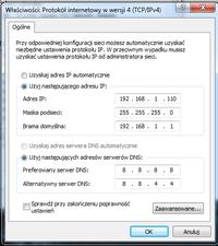 TP Link TG-3269 - Internet działa dopiero po kilkukrotnym podłączeniu kabla.