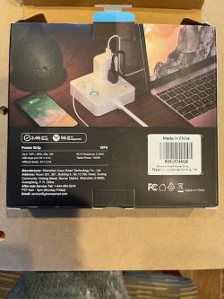 Packaging of GHome WP9 Power Strip Packaging of GHome WP9 power strip
