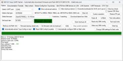 BK7231 Easy UART Flasher interface with Read done message
