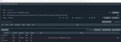 Screenshot of Packet Sender application displaying data packets.