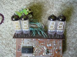 Zegar VFD - układ scalony KP145ИK1901 rosyjski - potrzebny schemat