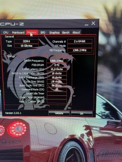 B450-A Pro: Niezgodność wartości taktowania RAM po aktualizacji BIOS - G.skill Aegis