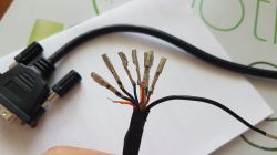 Schemat kabla ISO 8 pin do zmieniarki cyfrowej Yatour YT-M06