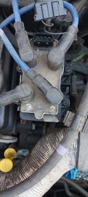 Peugeot 106 1999 - brak napięcia na wejściu do aparatu zapłonowego, nie odpala