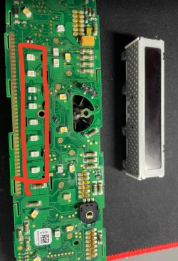 BMW e91 - Zmiana koloru wyświetlacza samochodowego, panel klimatyzacji BMW