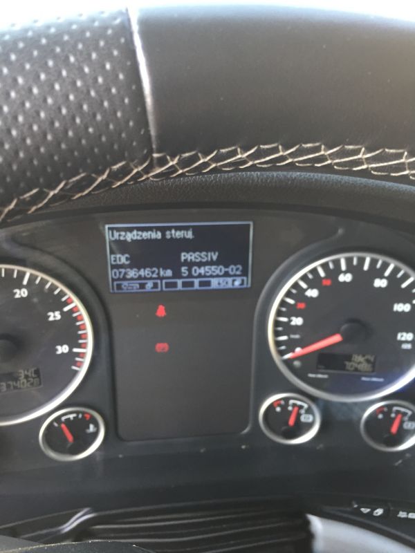 MAN TGX 480 Euro 6: Decoding EDC 5 04550 Error Code & Engine Check Light Issue