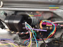 VW POLO IV (9n2) 1.4TDI (AMF) - Podłączenie sterownika zamka centralnego (zamek 