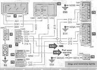 Peugeot 406 kombi D8 (1999) 2.0 HDI- brak świateł cofania