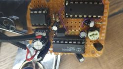 Układ do sterowania elektrozaworem zasilanym prądem stałym 6V 1A