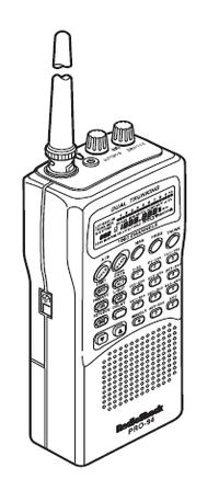 Radio Shack PRO 94 Wideband Scanner Reciever Manual