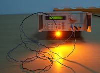 Przestrajanie pomarańczowej diody LED