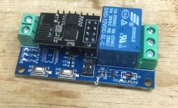 We are modifying the relay controller so that it works without a microcontroller – ESP8266 Relay V2.