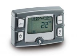 Sterownik EasyStart T Mont z wyświetlaczem pokazującym 22°C.