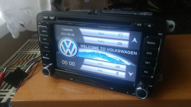 [Rozwiązano] VW golf 5 1,9 tdi chińskie RADIO 2DIN pobiera