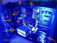 Wysokie temperatury. Ustawienie chłodzenia obudowy.