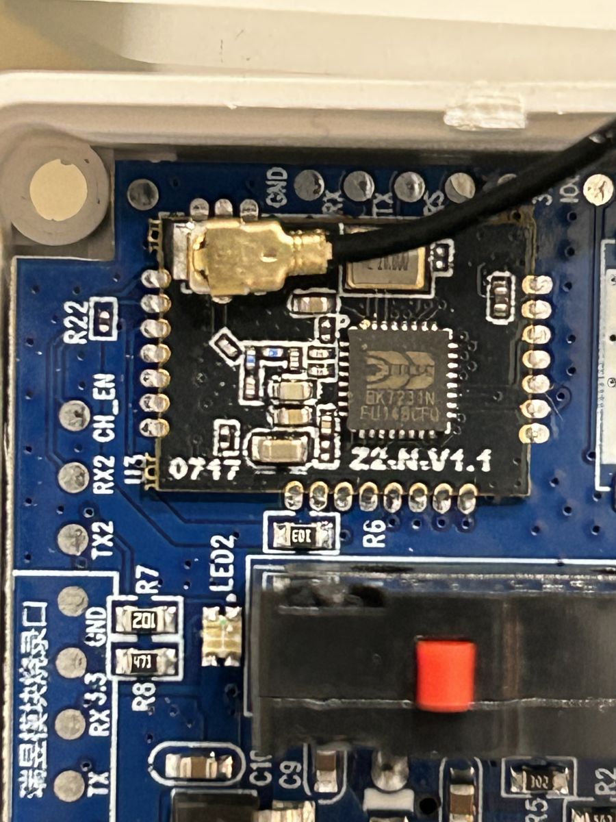 Differences in Gosund SW5 SW5-A-V2.1 PCB with BK7231N MCU and Z2-N-V1.