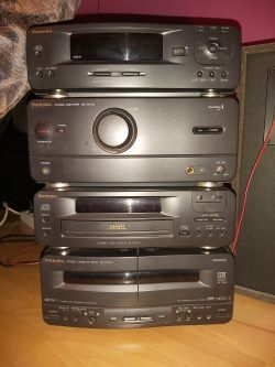 Technics model ST-CH510 - podłączenie TV Samsung do starej wieży Technics
