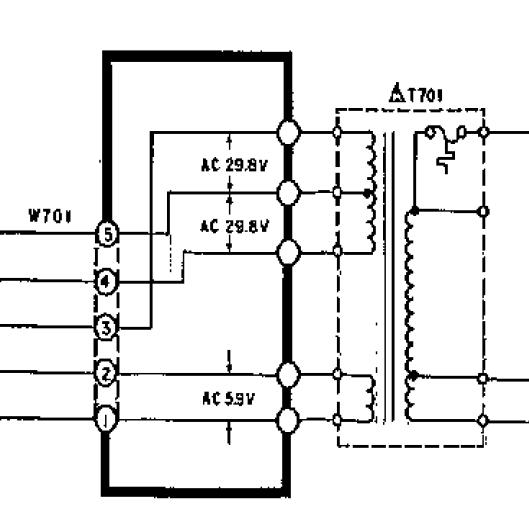 Jak dobrać transformator 2x29V 7,5V do Technics SA-GX130D?