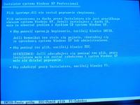 Błąd instalacji Windows XP - problem z kopiowaniem plików z płyty