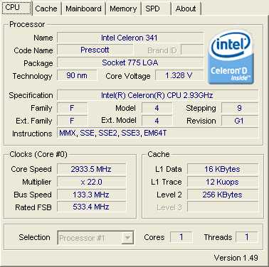 Porozmawiajmy o... moim Celeronie D i jego O/C